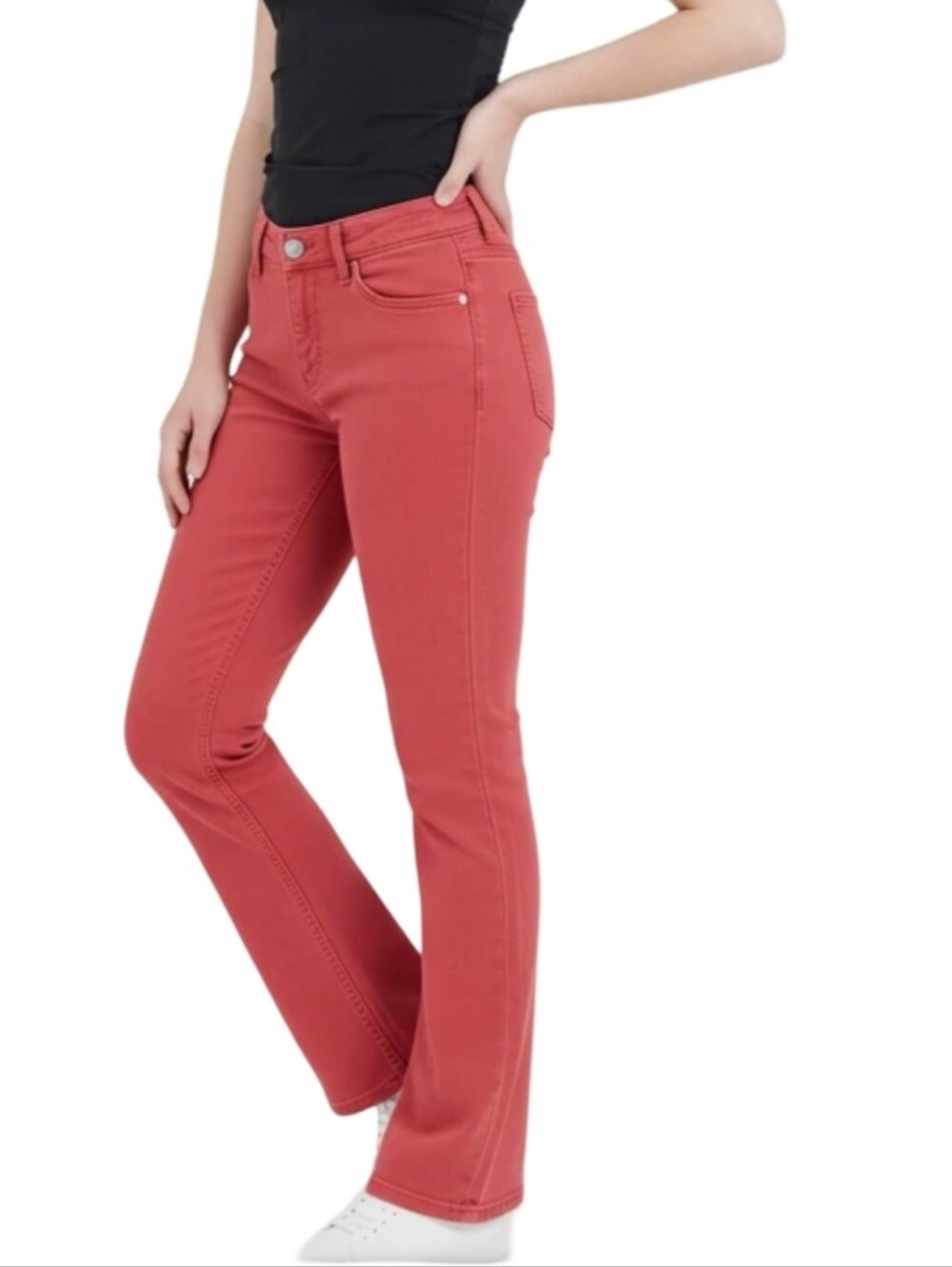 J Brand Rusty Rose-Pink Straight Leg Jeans Size 27